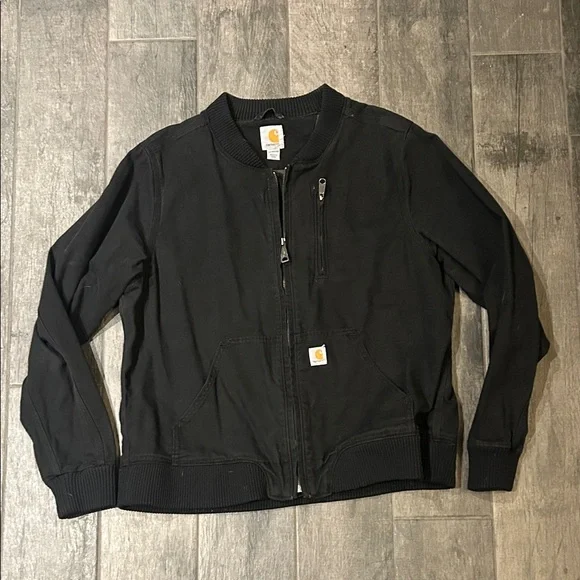 Carhartt Black Bomber Jacket - Picture 1 of 5
